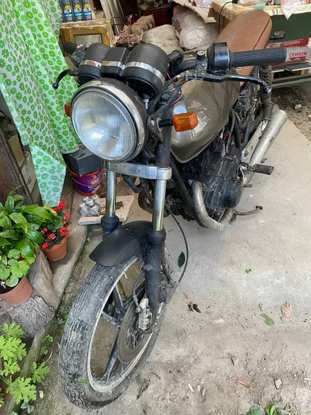 Suzuki GSX 400 scrambler cafe racer INMATRICULATA