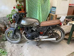 Suzuki GSX 400 scrambler cafe racer INMATRICULATA